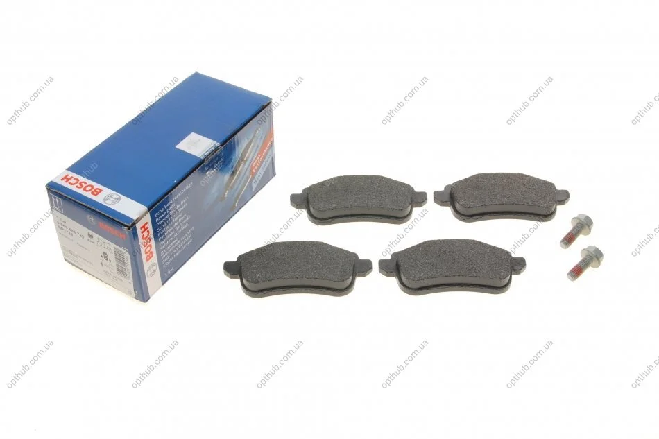 Колодки гальмівні (задні) Renault Megane IV/Scenic IV/Grand Scenic IV/Espace/Talisman 16- UA63 BOSCH 0 986 494 723 (фото 1)
