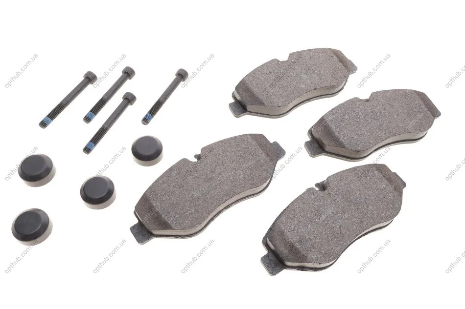 Колодки тормозні (передні) MB Sprinter (906,907,910)/VW Crafter 06-/MB Vito (W639) 03-/ (opt-om) BOSCH 0 986 494 728 (фото 1)