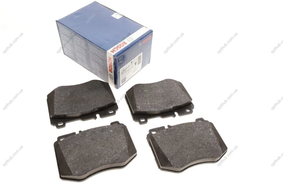 Колодки гальмівні (передні) MB C-class (W205)/E-class (W213) 14- UA63 BOSCH 0 986 494 750 (фото 1)