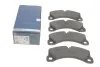 Колодки гальмівні (передні) Porsche Cayenne 02-/Macan 14-/Panamera 10-16/VW Touareg 02- UA63 BOSCH 0 986 494 757 (фото 1)