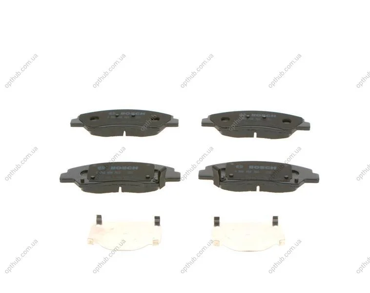 Гальмівні колодки дискові BOSCH 0986494760 (фото 1)