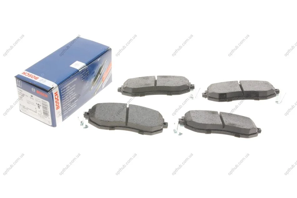 Колодки гальмівні (передні) Subaru BRZ/Forester/Impreza/Legacy/Outback/XV/Toyota GT 86 1.5- UA63 BOSCH 0 986 494 761 (фото 1)