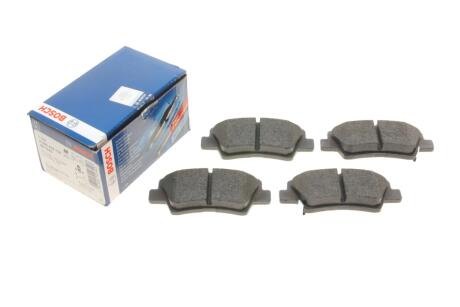 Колодки гальмівні (задні) Kia Sportage/Ceed/Rio/Optima/Hyundai Accent/i10/i20/i30/i40/Elant UA63 BOSCH 0 986 494 768