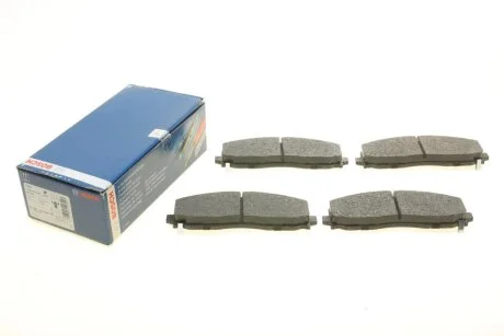 Колодки гальмівні (передні) Jeep Wrangler 2.0/2.2 17- UA63 BOSCH 0 986 494 769