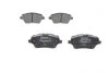 Колодки тормозные дисковые передние FORD TOURNEO COURIER 1.0-1.6 2014-,FIESTA VI 1.6 2013-,B-MAX 2012- BOSCH 0 986 494 792 (фото 1)