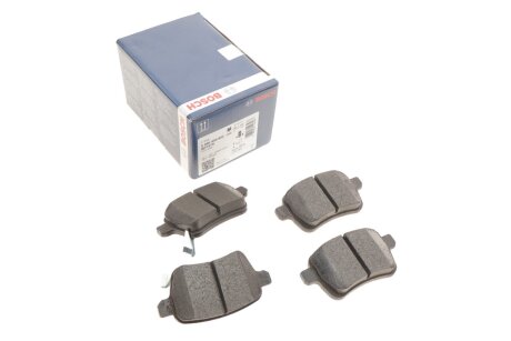 Колодки гальмівні (задні) Fiat 500L 13-/Tipo 15- UA63 BOSCH 0 986 494 802