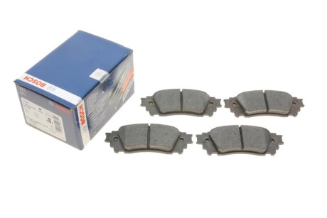 Колодки гальмівні (задні) Lexus NX 2.0/2.5 16V 14-/Toyota Alphard 3.5 15- (opt-om) BOSCH 0 986 494 822