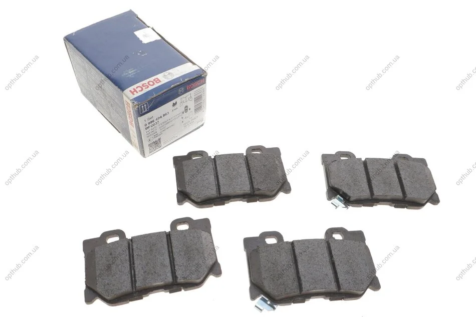 Гальмівні колодки дискові BOSCH 0 986 494 863 (фото 1)