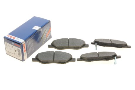 Колодки гальмівні (передні) Nissan Micra II/III/Note/Tiida 04-13 (opt-om) BOSCH 0 986 494 867
