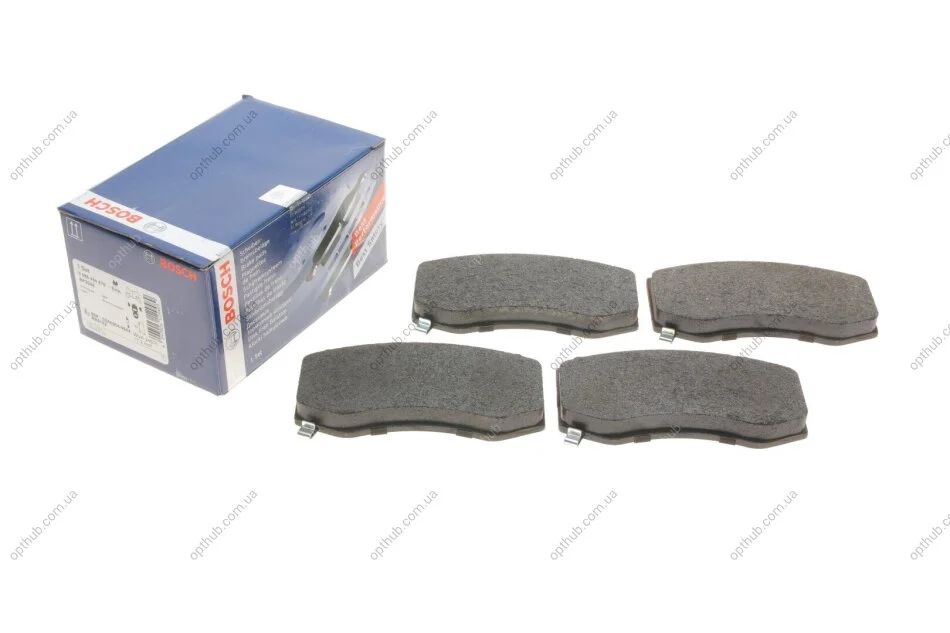 Колодки гальмівні (передні) Chrysler 300C/Geep Grand Cherokee 04-12 (opt-om) BOSCH 0 986 494 870 (фото 1)