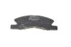 Колодки тормозные дисковые передние DAIHATSU CHARADE 1.0 03-,CUORE VII 03-,TREVIS 06- BOSCH 0 986 494 878 (фото 3)