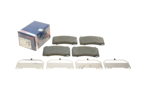 Колодки гальмівні (передні) Cadillac Ats/Cts/Opel Astra/Tesla Model S/X 03- (opt-om) BOSCH 0 986 494 880
