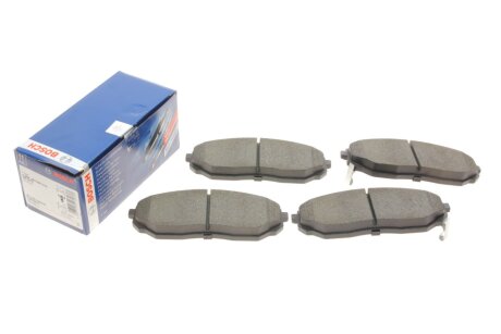 Колодки гальмівні (передні) Kia Sorento 02- (Sumitomo) (з датчиком) (opt-om) BOSCH 0 986 494 884