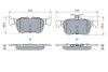 Тормозные колодки дисковые BOSCH 0986494888 (фото 4)