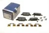 Колодки гальмивни (задни) Fiat Panda 12- (opt-om) BOSCH 0 986 494 935 (фото 1)