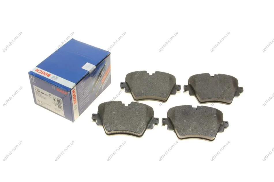 Колодки гальмівні (передні) BMW 2 (F45/F46)/5 (G30/F90)/X1(F48)/X2 (E39)/X3 (G01/F97) 13- UA63 BOSCH 0 986 494 940 (фото 1)