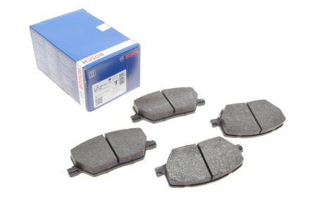 Колодки гальмівні (передні) Fiat 500X 1.4-1.6/1.6-2.0D 14-/ Jeep Renegade1.4-1.6/2.0CRD (opt-om) BOSCH 0 986 494 941