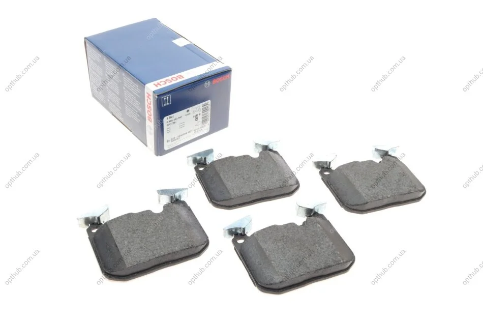 Колодки гальмівні (передні) BMW 1 (F20/F21)/2 (F22/F23/F87/F44-F46)/3 (F30/F31/F34/F80)/4 (UA63 BOSCH 0 986 494 947 (фото 1)