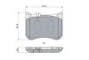 Колодки гальмівні (передні) MB E-class (W213/S213/C238)/ S-class (W222/C217) 13- UA63 BOSCH 0 986 494 968 (фото 8)