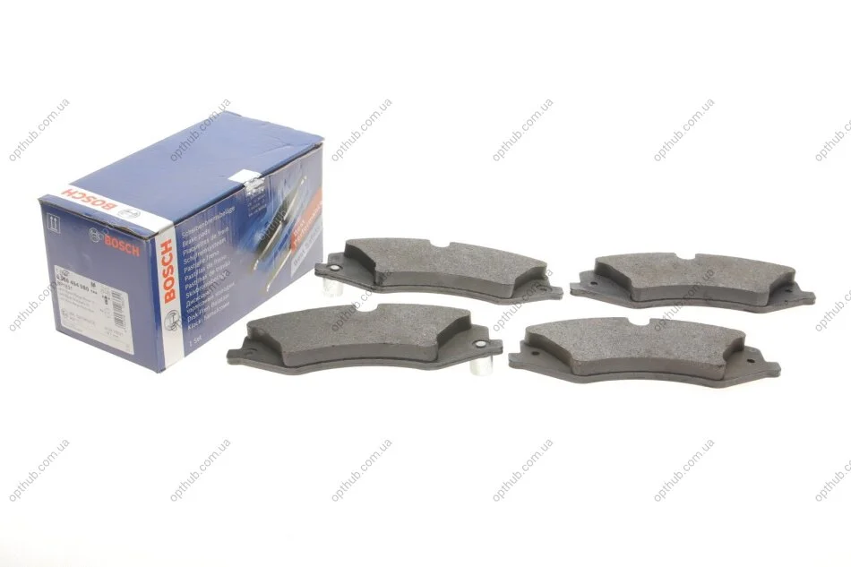 Колодки гальмівні (передні) Land Rover Discovery IV/V/Range Rover III/IV 09- 0 986 494 980 UA63 BOSCH 0986494980 (фото 1)