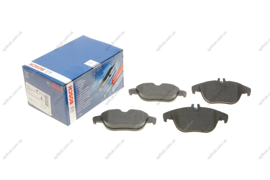 Колодка гальм. диск. MB C-CLASS(W204) 180-350 07-, GLK-CLASS200-350 08- задн. (вир-во Bosch) BOSCH 0 986 495 105 (фото 1)