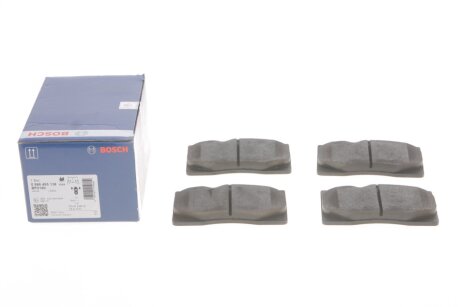 Колодки гальмівні дискові ПЕРЕДН LEXUS GS430,LS430,SC430 4.3I 32V 00.07-,01.05- 0 986 495 138-ua BOSCH 0986495138