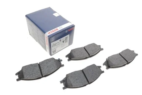 Колодка гальм. диск. NISSAN ALMERA 02/00 - передн. (вир-во Bosch) BOSCH 0 986 495 146