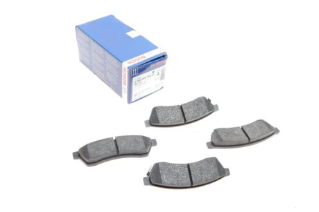 Колодки гальмівні дискові ЗАДН CHEVROLET EPICA (KL1), 2.0, 2.5, 2.0D 01/05- -ua BOSCH 0 986 495 168
