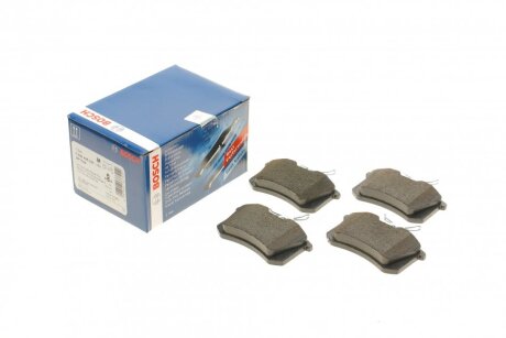 Колодки гальмівні дискові ЗАДН PEUGEOT 405 87-96, SEAT CORDOBA, IBIZA, TOLEDO 93-99, VW GOLF III BOSCH 0 986 495 226 (фото 1)