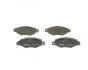 Колодка гальм. диск. CITROEN XSARA, RENAULT KANGOO (KC0/1_) передн. (вир-во Bosch) BOSCH 0 986 495 235 (фото 1)