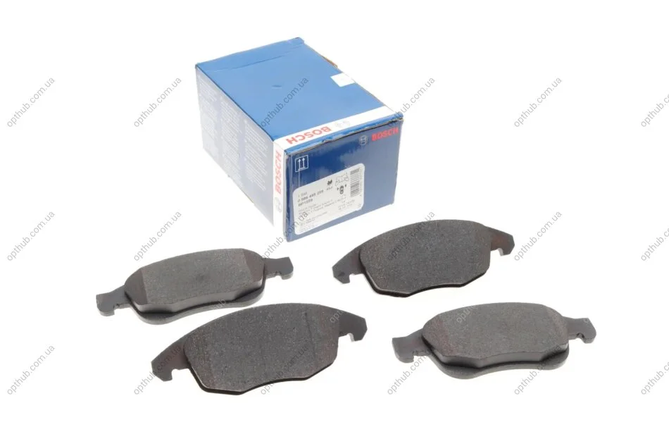 Колодка гальм. диск. CITROEN C4 передн. (вир-во Bosch) BOSCH 0 986 495 258 (фото 1)
