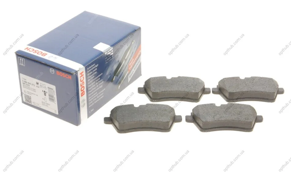 Колодка гальм. диск. MERCEDES A-CLASS (W169) передн. (вир-во Bosch) BOSCH 0 986 495 273 (фото 1)