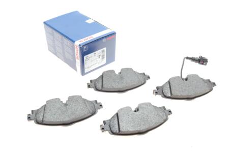 Колодки гальмівні (передні) Audi A3/Q2/Q3/Seat/Skoda Octavia/Kodiaq/VW Golf/Passat B8 12- (UA63 BOSCH 0 986 495 347
