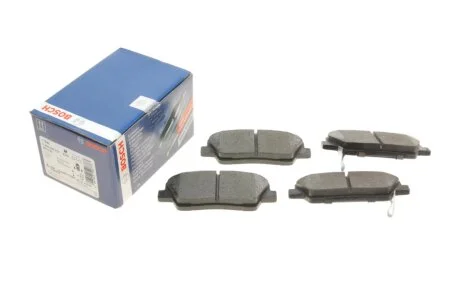 Колодка гальм. диск. HYUNDAI SANTA FE 2.0-2.4 09-, KIA SORENTO 2.0-2.4 09- задн. (вир-во Bosch) BOSCH 0 986 495 370