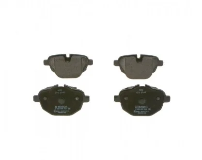 Колодки гальмівні (задні) BMW 5 (F07/F10-11) 09-17/(G30-31/F90)/6 (G32)/7 (G11-12) 16- UA63 BOSCH 0 986 495 442