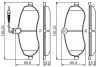 Колодки гальмівні (передні) Citroen Jumpy/Peugeot Expert 07- (з датчиком) замінено на 09864 UA63 BOSCH 0 986 495 460 (фото 1)