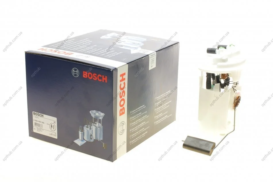 Електробензонасос DACIA; RENAULT (вир-во Bosch) BOSCH 0 986 580 368 (фото 1)