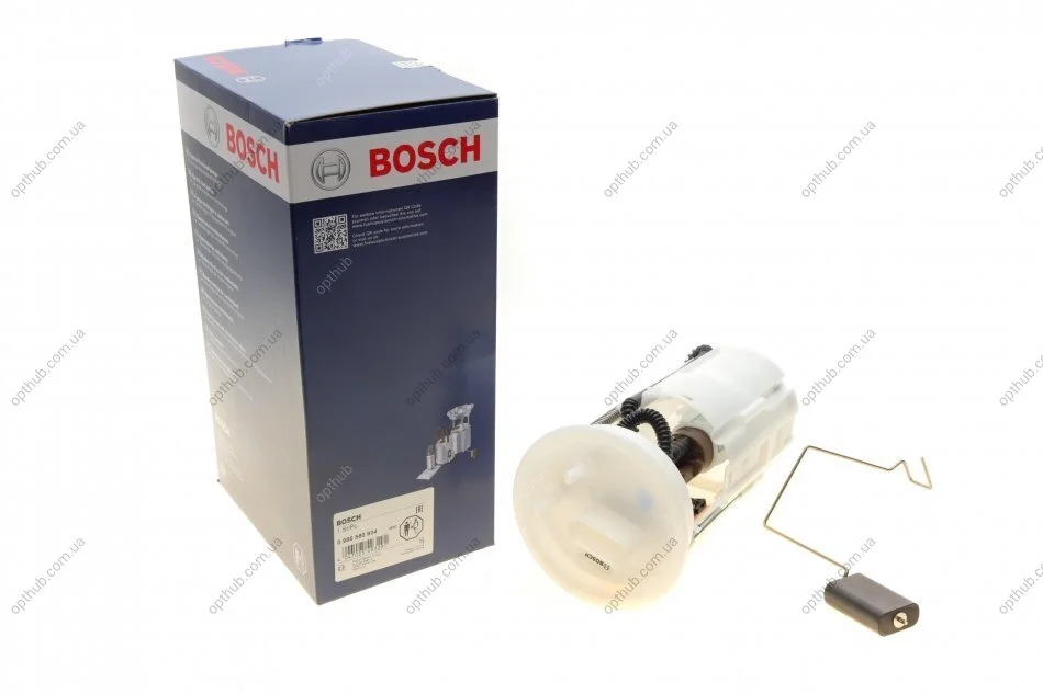Електричний бензонасос AUDI; SEAT; SKODA; VW(вир-во Bosch) BOSCH 0 986 580 934 (фото 1)