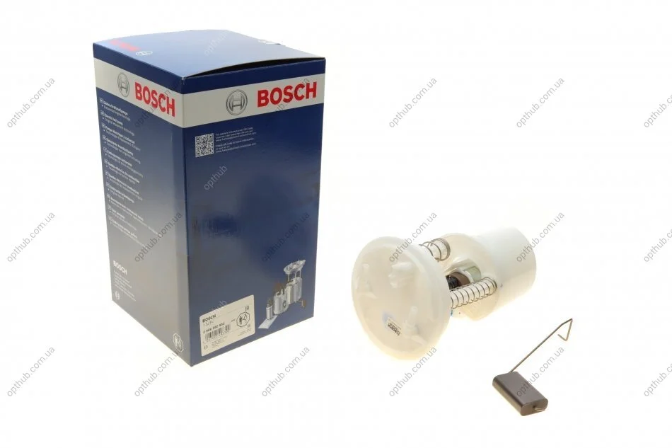 Електробензонасос (у зборі з датчиком) Fiesta/Fusion 2001- (вир-во Bosch) BOSCH 0 986 580 950 (фото 1)