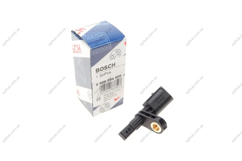 Датчик ABS (передній/задній) VW T5 03- (R) 0 986 594 505 (opt-om) BOSCH 0986594505 (фото 1)