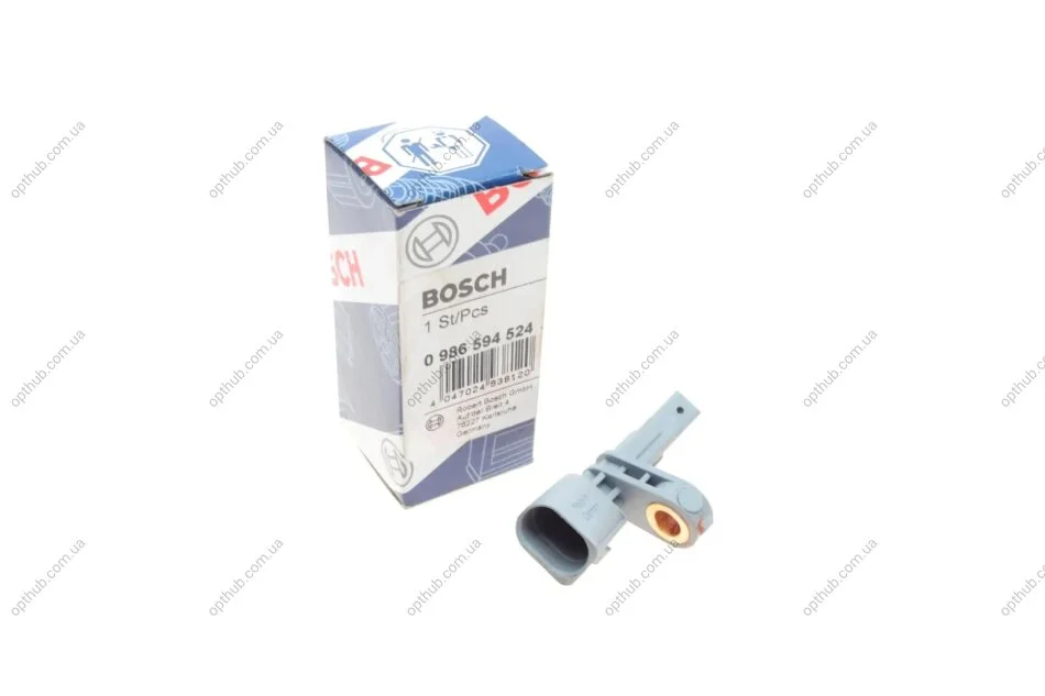 Датчик ABS (задній) VW Caddy III/IV 10-/T5/T 03- (L) UA63 BOSCH 0 986 594 524 (фото 1)