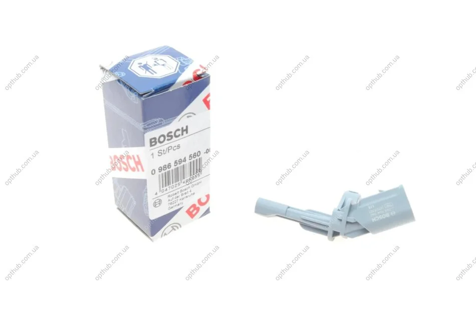 Датчик ABS (задній) Audi Q3/Skoda SuperB/VW Golf/Jetta/Passat/Sharan/Touran 06- (R) (opt-om) BOSCH 0 986 594 560 (фото 1)