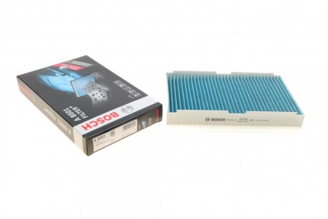 Фильтр салона Citroen C2/C3/C4/Peugeot 307/308 00- (угольный) (антиаллергенный)) UA63 BOSCH 0 986 628 501 (фото 1)