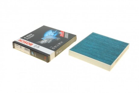 Фільтр салону Skoda Fabia/Roomster/VW Polo 99-10 (вугільний/антиалергенний) UA63 BOSCH 0 986 628 504 (фото 1)