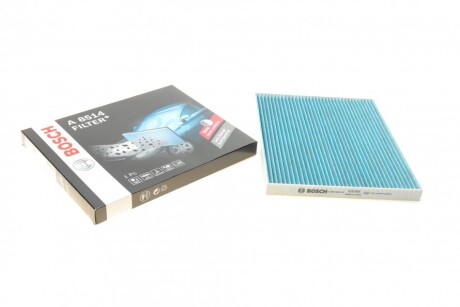 Фільтр салону Peugeot Bipper 1.3HDI 10-/Opel Combo 1.3/1.6 CDTI/Fiat Doblo 1.3/1.6D 16- (ву UA63 BOSCH 0 986 628 514 (фото 1)