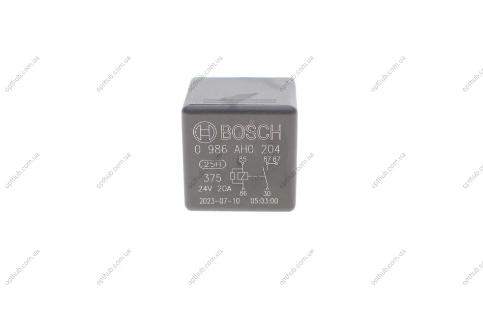 Малогабаритне pеле BOSCH 0986AH0204 (фото 1)