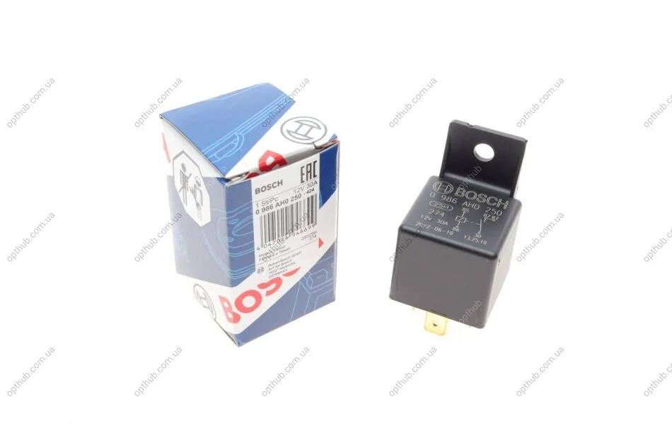 Реле багатофункціональне (12V) Hyundai/Toyota (opt-om) BOSCH 0 986 AH0 250 (фото 1)