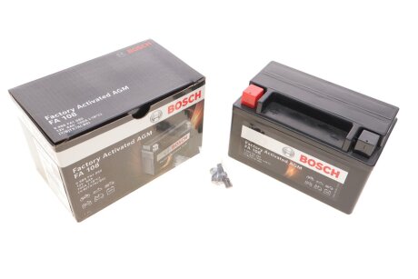 Акумуляторна батарея 6Ah/100A (150x87x93/+L/B0) (AGM) Factory Activated AGM UA63 BOSCH 0 986 FA1 080