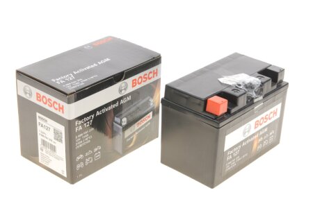 Акумуляторна батарея 11Ah/210A (150x88x110/+L/B0) (AGM) Factory Activated AGM (opt-om) BOSCH 0 986 FA1 270