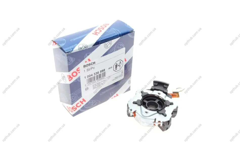Щіткотримач стартера VW Golf/T5/Caddy 1.9/2.0-2.5TDI (opt-om) BOSCH 1 004 336 598 (фото 1)